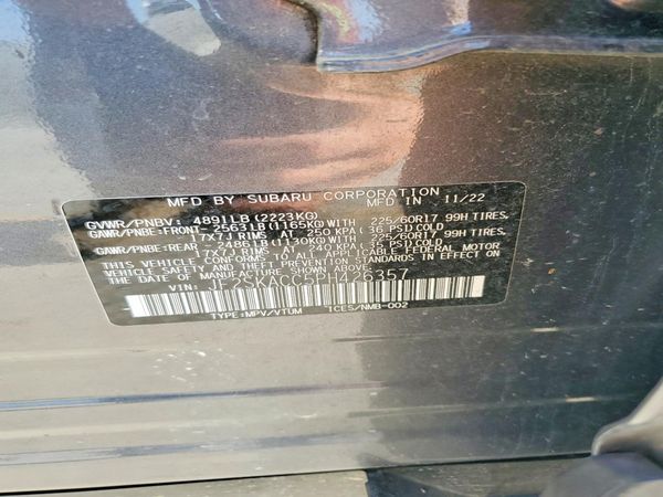 2023 SUBARU FORESTER Base Plus ES