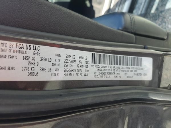 2015 DODGE DURANGO Limited