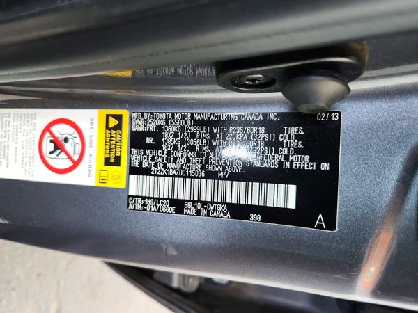 2013 LEXUS RX 350
