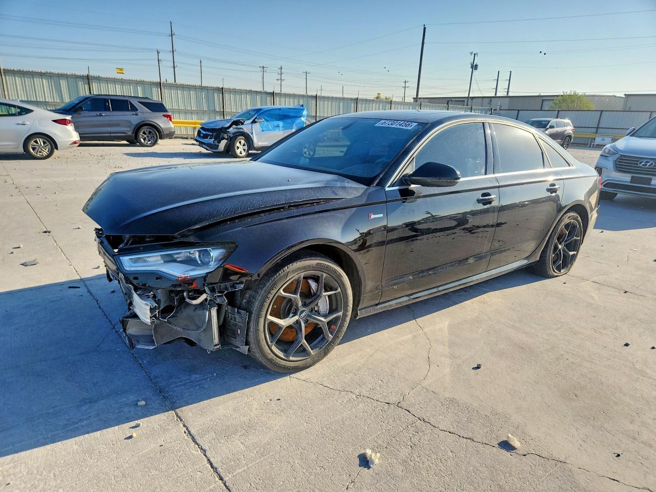 2015 AUDI A6 — Front 3/4