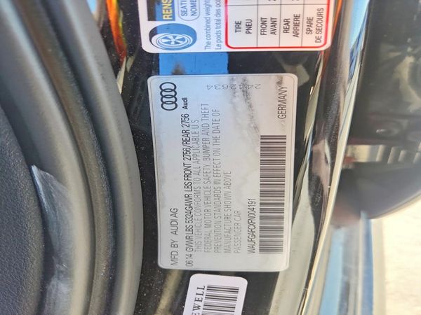 2015 AUDI A6 — VINS