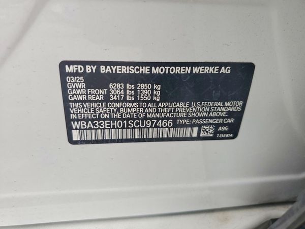 2025 BMW 740 xDrive