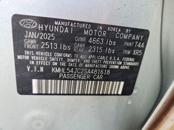 2025 HYUNDAI SONATA