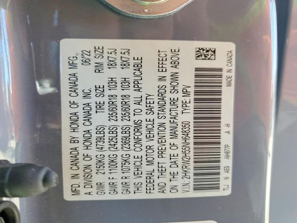 2022 HONDA CR-V EX
