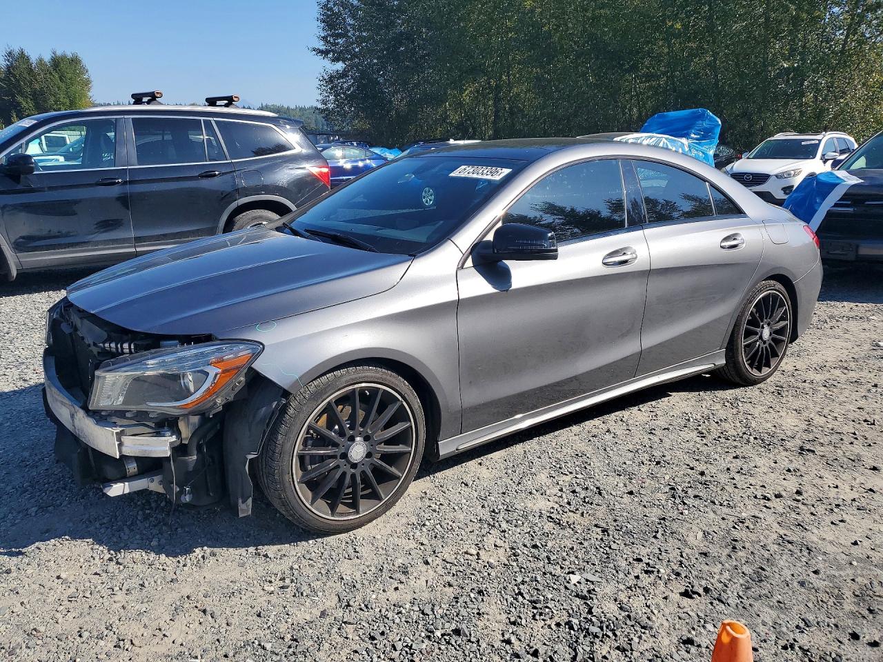 2014 MERCEDES-BENZ CLA CLA250 — Front 3/4