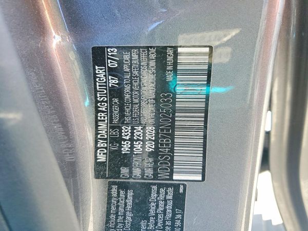 2014 MERCEDES-BENZ CLA CLA250 — VINS