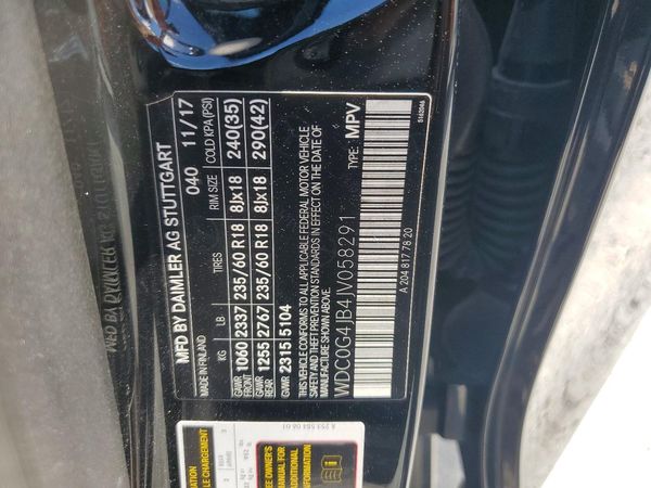 2018 MERCEDES-BENZ GLC