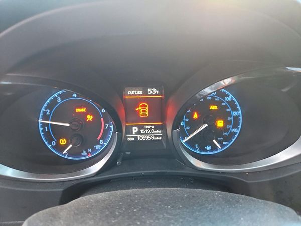 2015 TOYOTA COROLLA L/LE — ODOM