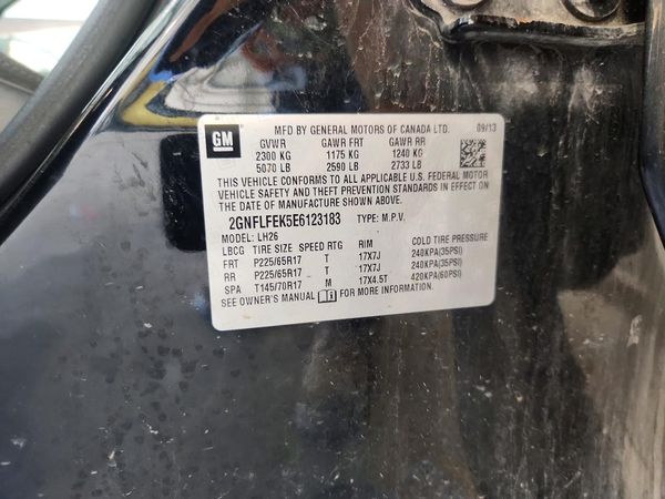2014 CHEVROLET EQUINOX 1LT