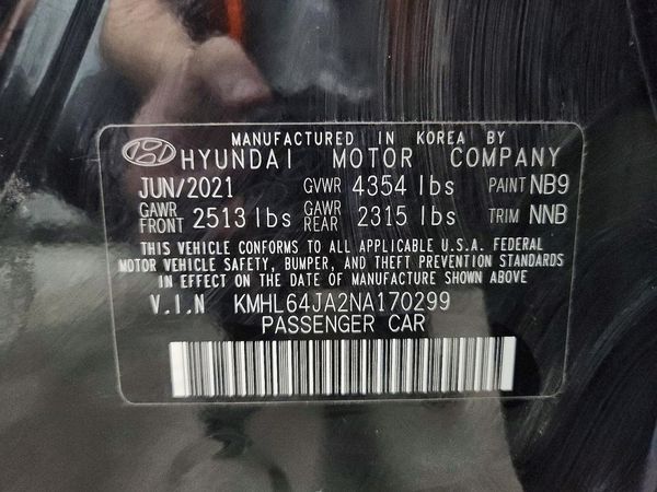 2022 HYUNDAI SONATA