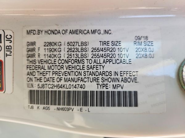2019 ACURA RDX SH-AWD A-SPEC