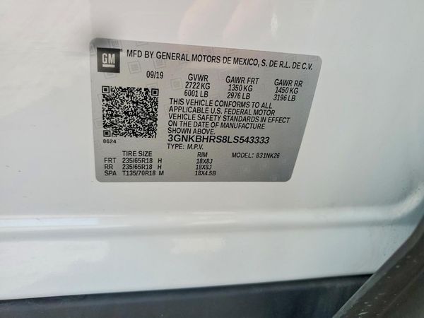 2020 CHEVROLET BLAZER 2LT