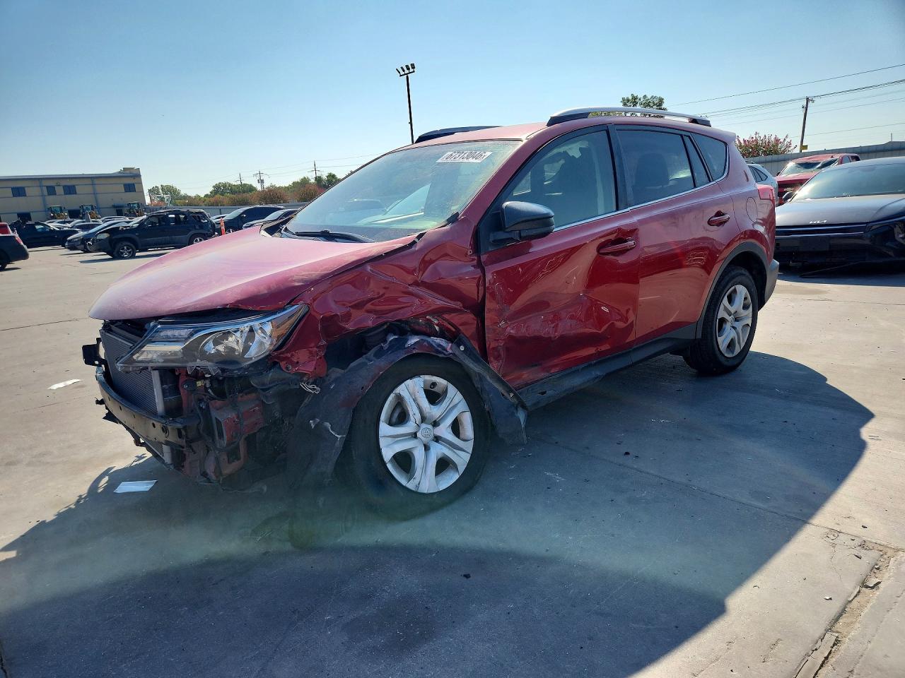 2015 TOYOTA RAV4 LE (X Grade) — Front 3/4