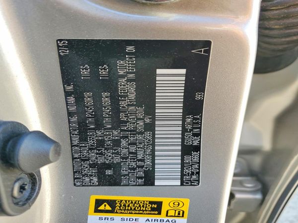 2016 TOYOTA HIGHLANDER