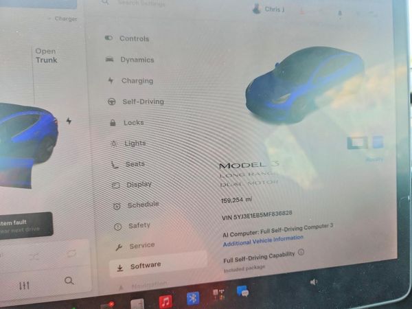 2021 TESLA MODEL 3 — ODOM