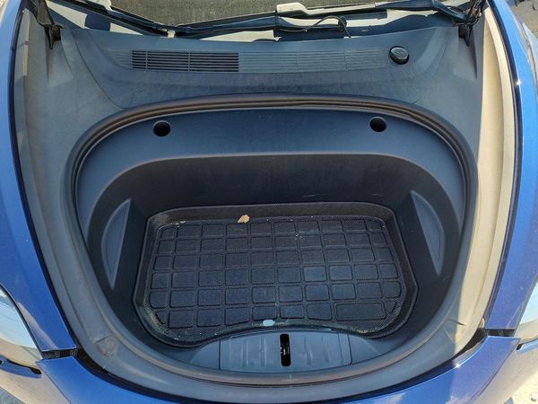 2021 TESLA MODEL 3 — Engine bay
