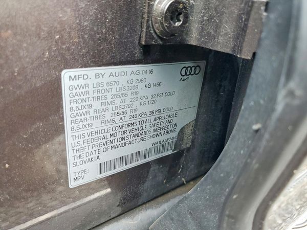 2017 AUDI Q7 quattro Premium Plus