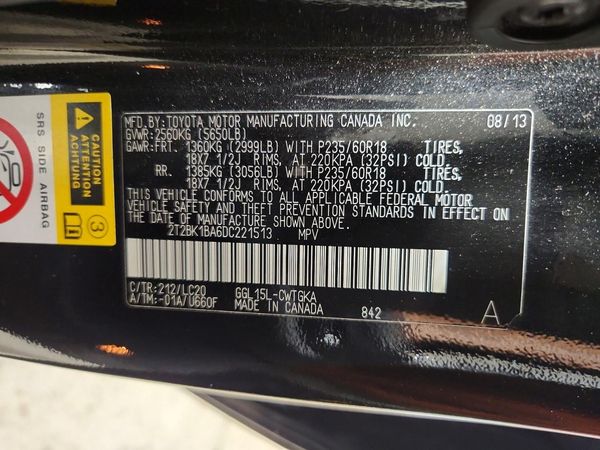 2013 LEXUS RX 350