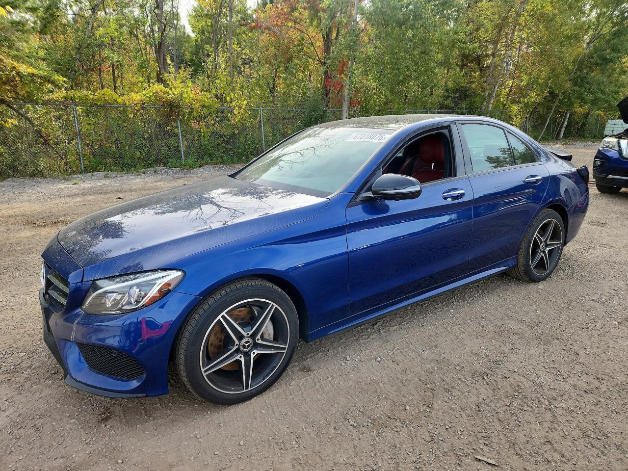 2018 MERCEDES-BENZ C C300-4M — Front 3/4