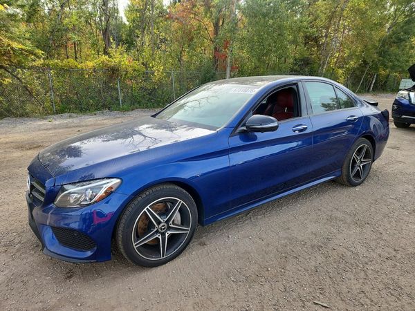 2018 MERCEDES-BENZ C C300-4M — Front 3/4