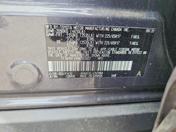 2021 TOYOTA RAV4