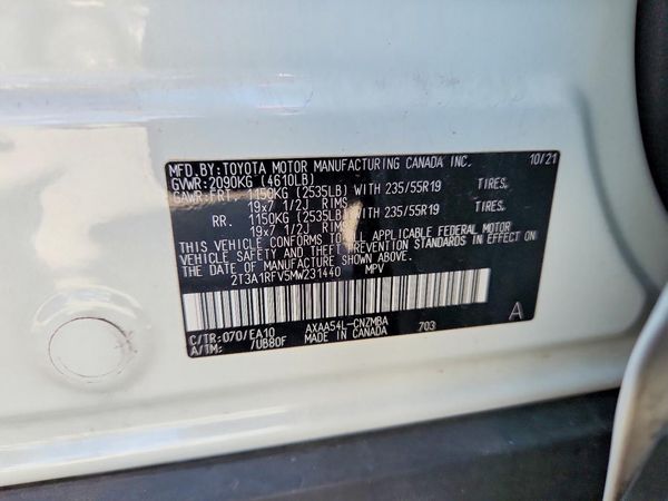 2021 TOYOTA RAV4 XLE Premium