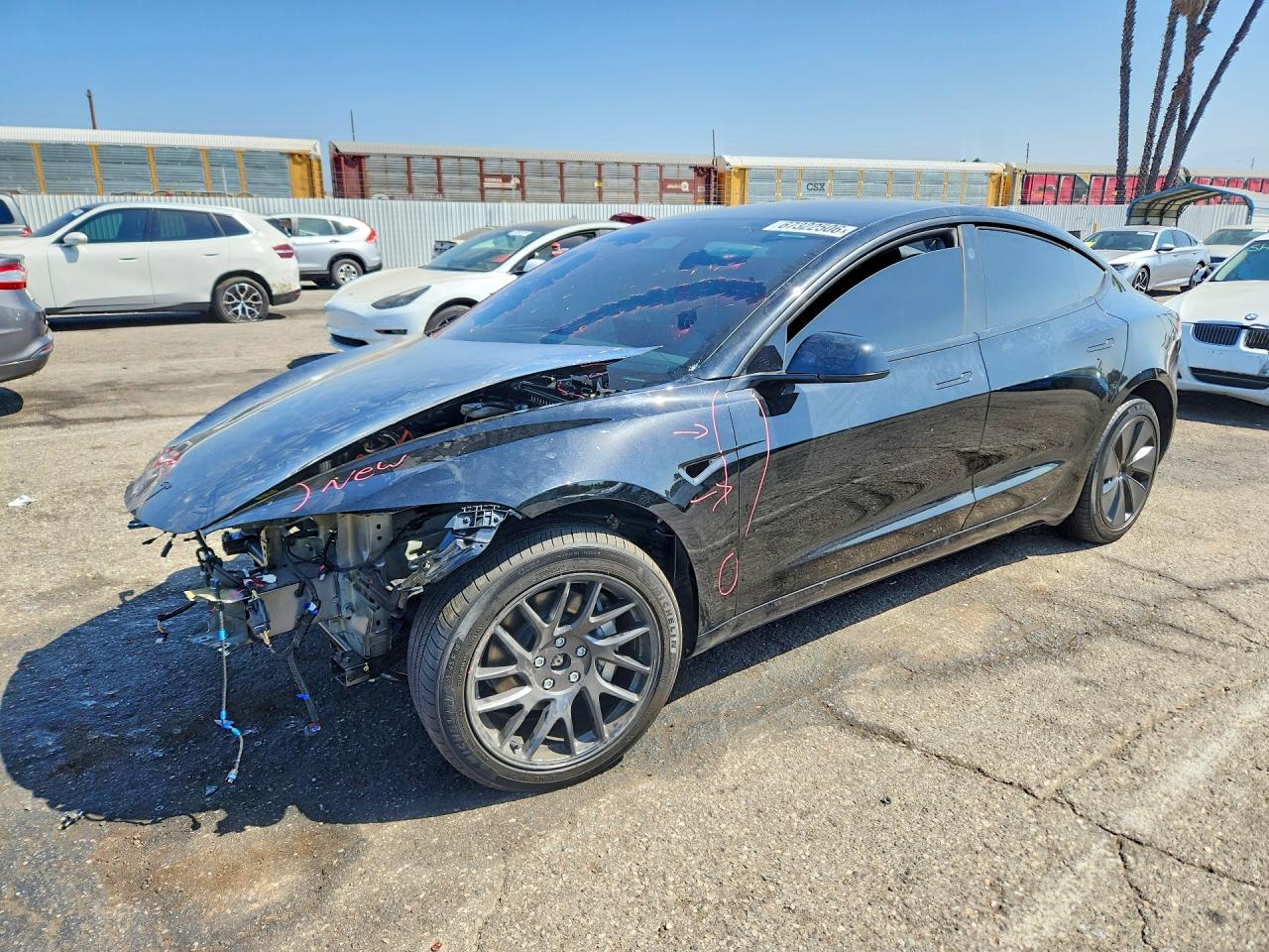 2026 TESLA MODEL 3 — Front 3/4