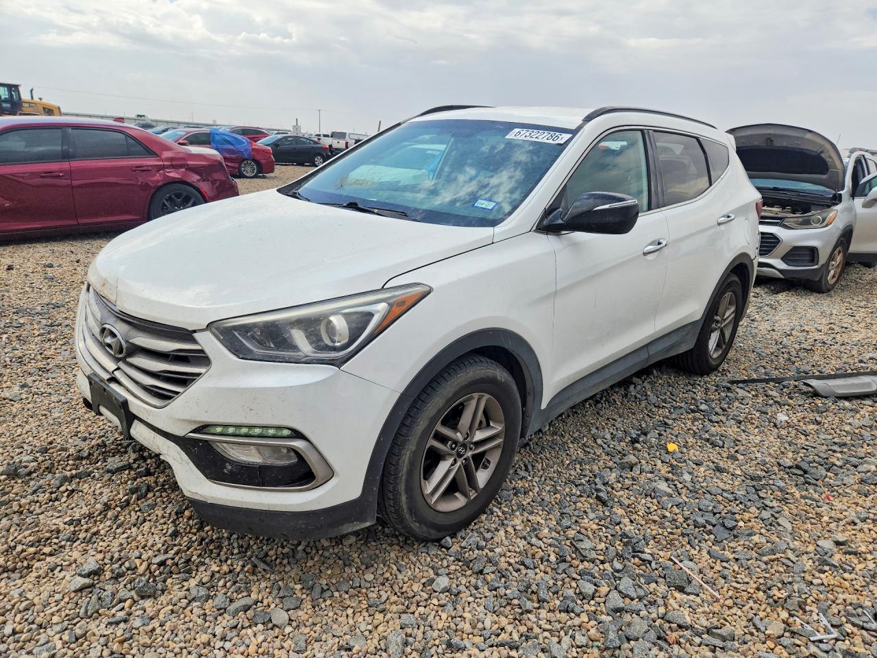 2017 HYUNDAI SANTA FE — Front 3/4