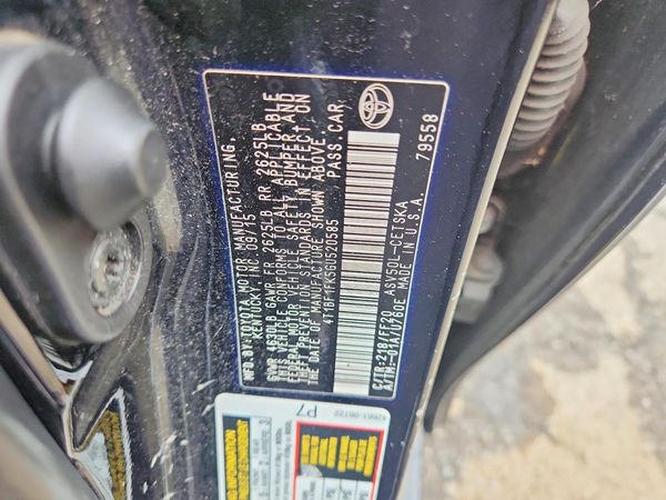 2016 TOYOTA CAMRY