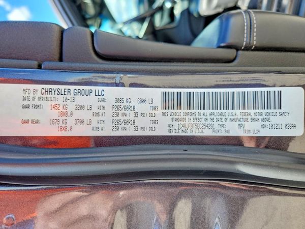 2014 JEEP GRAND CHER Limited