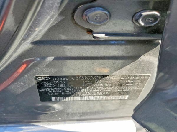 2018 HYUNDAI ELANTRA SE
