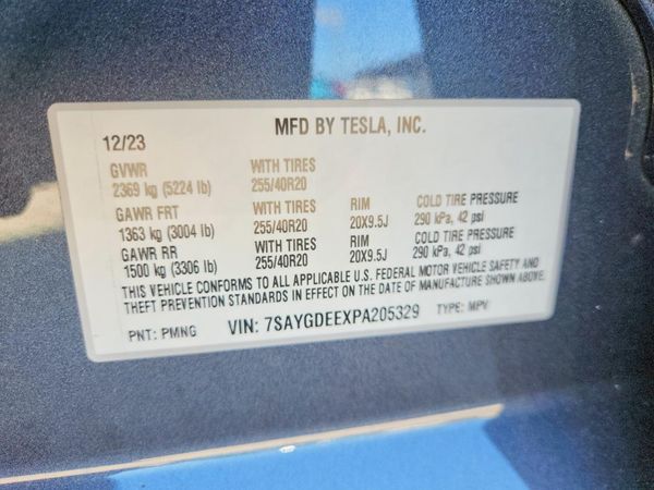 2023 TESLA MODEL Y