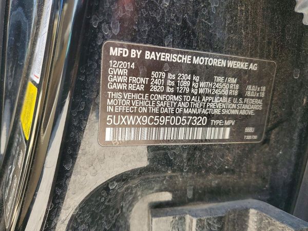 2015 BMW X3