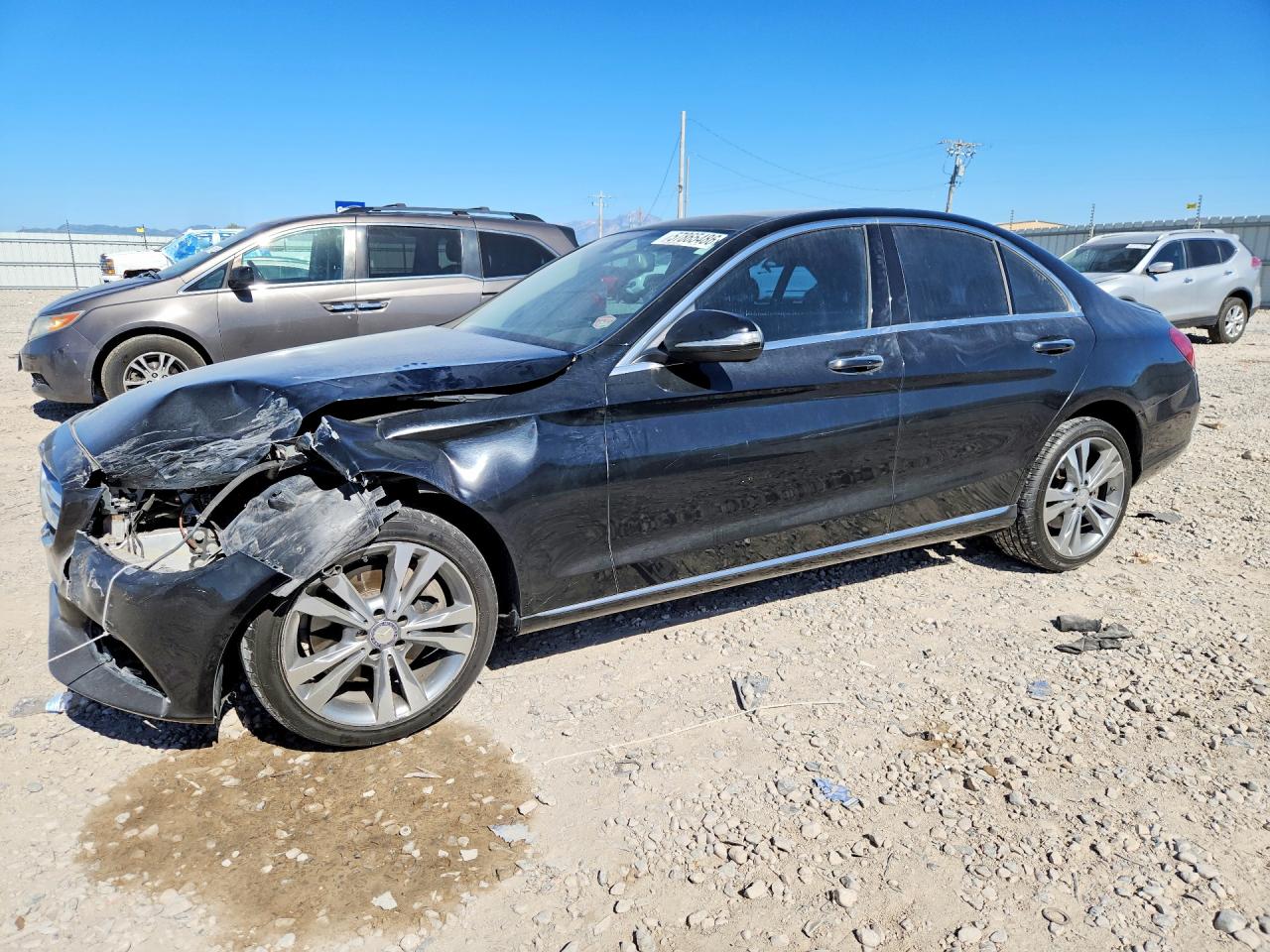 2015 MERCEDES-BENZ C 4-MATIC