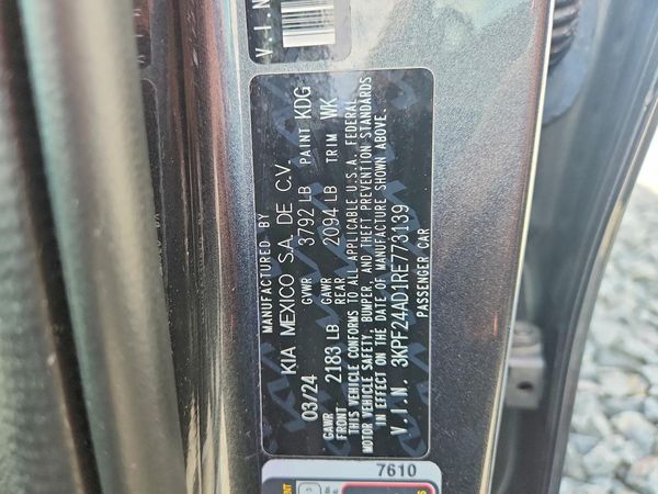 2024 KIA FORTE