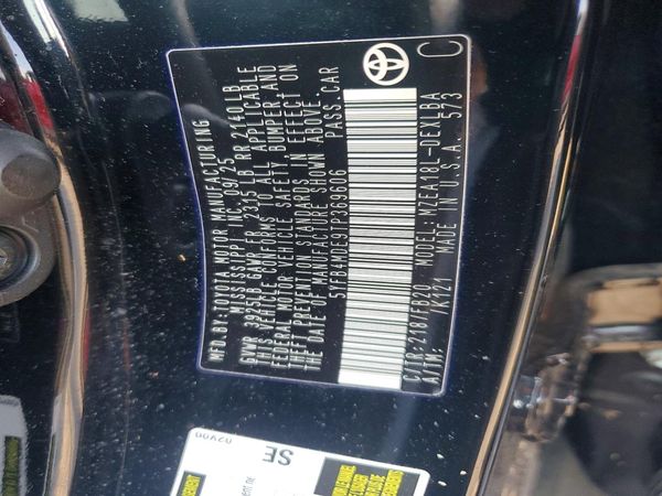 2026 TOYOTA COROLLA LE