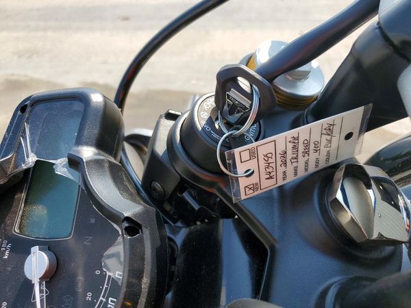 2026 TRIUMPH MOTORCYCLE SPEED