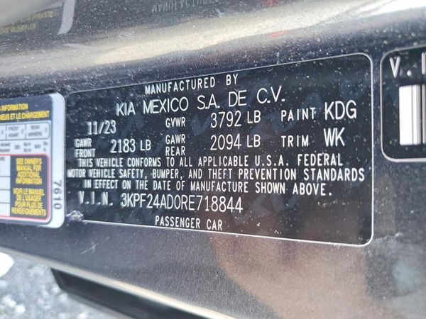 2024 KIA FORTE
