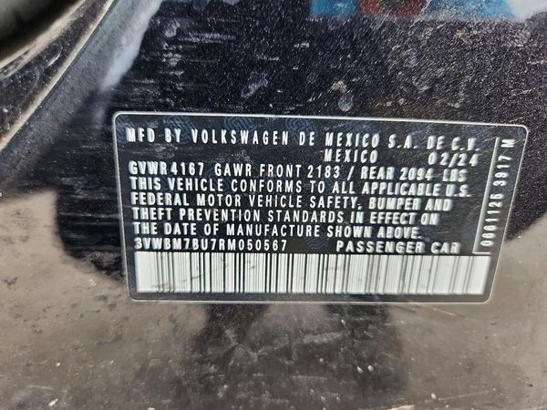 2024 VOLKSWAGEN JETTA