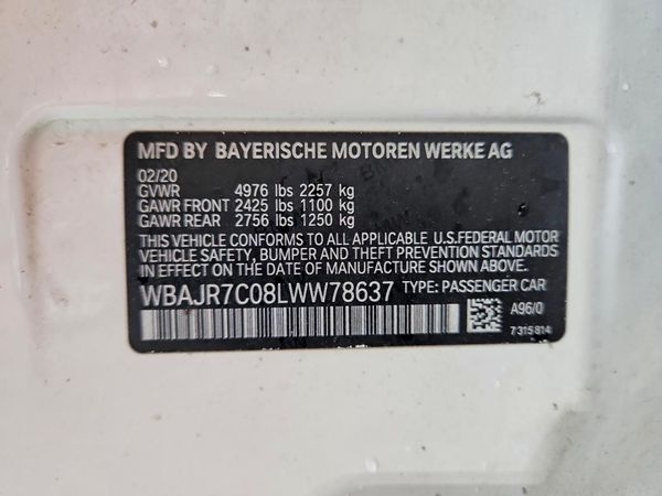 2020 BMW 530