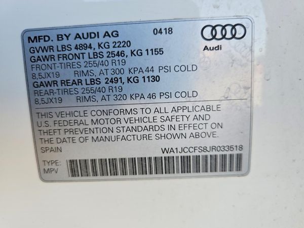 2018 AUDI Q3