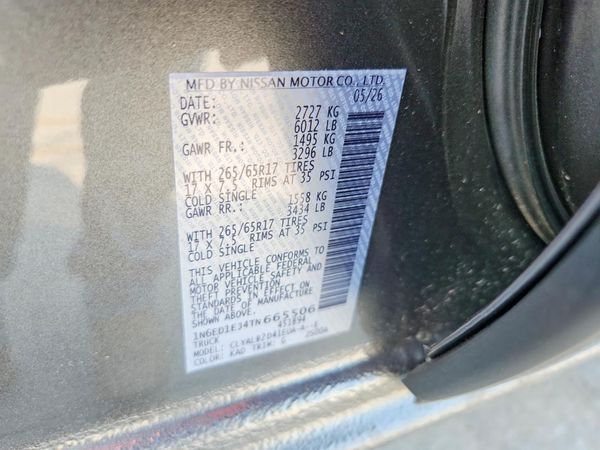 2026 NISSAN FRONTIER