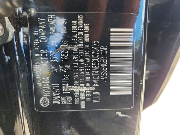 2012 HYUNDAI ACCENT GL (Middle-low grade)