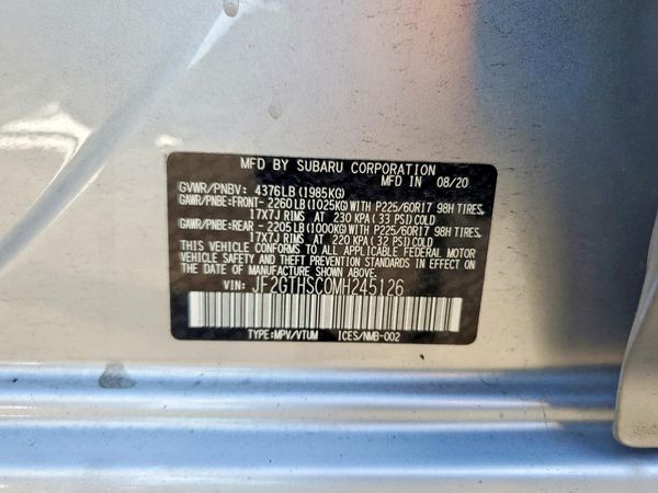 2021 SUBARU CROSSTREK