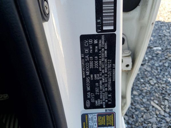 2018 KIA FORTE LX Base