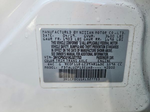 2019 NISSAN KICKS