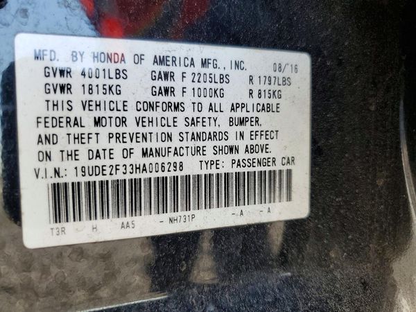 2017 ACURA ILX Base/Acura Watch Plus