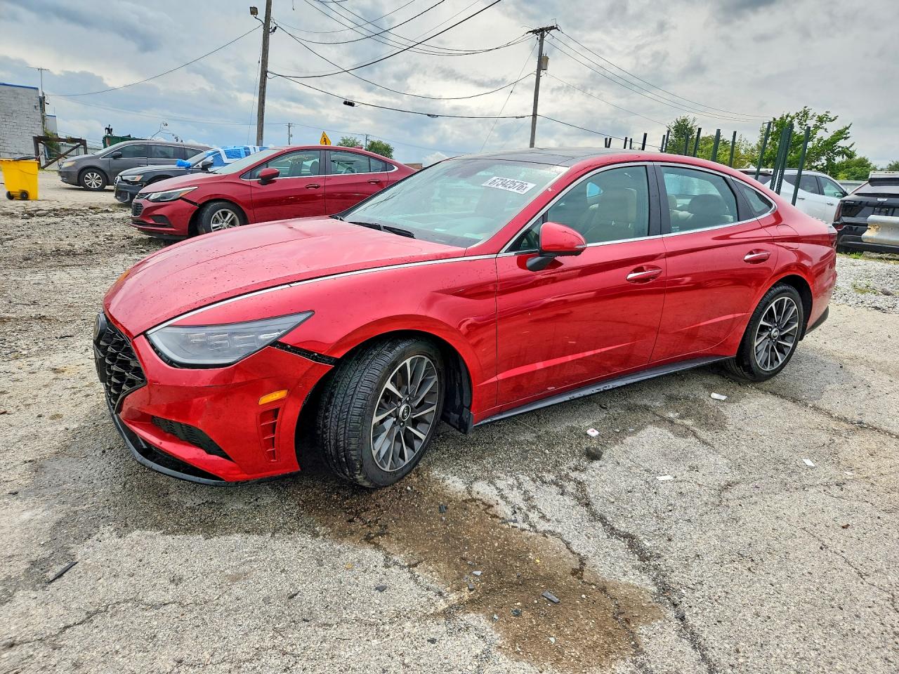 2022 HYUNDAI SONATA Limited — Front 3/4
