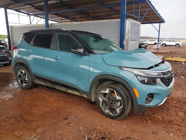 2025 KIA SELTOS S, X-Line — Passenger 3/4