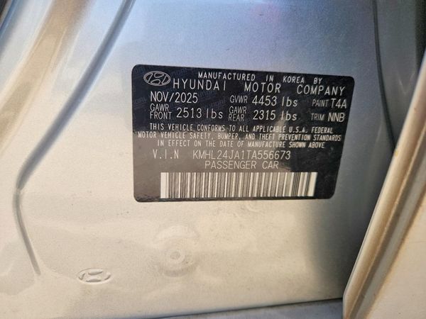 2026 HYUNDAI SONATA SE